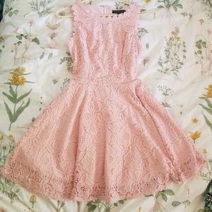 Light Pink Lace Dress